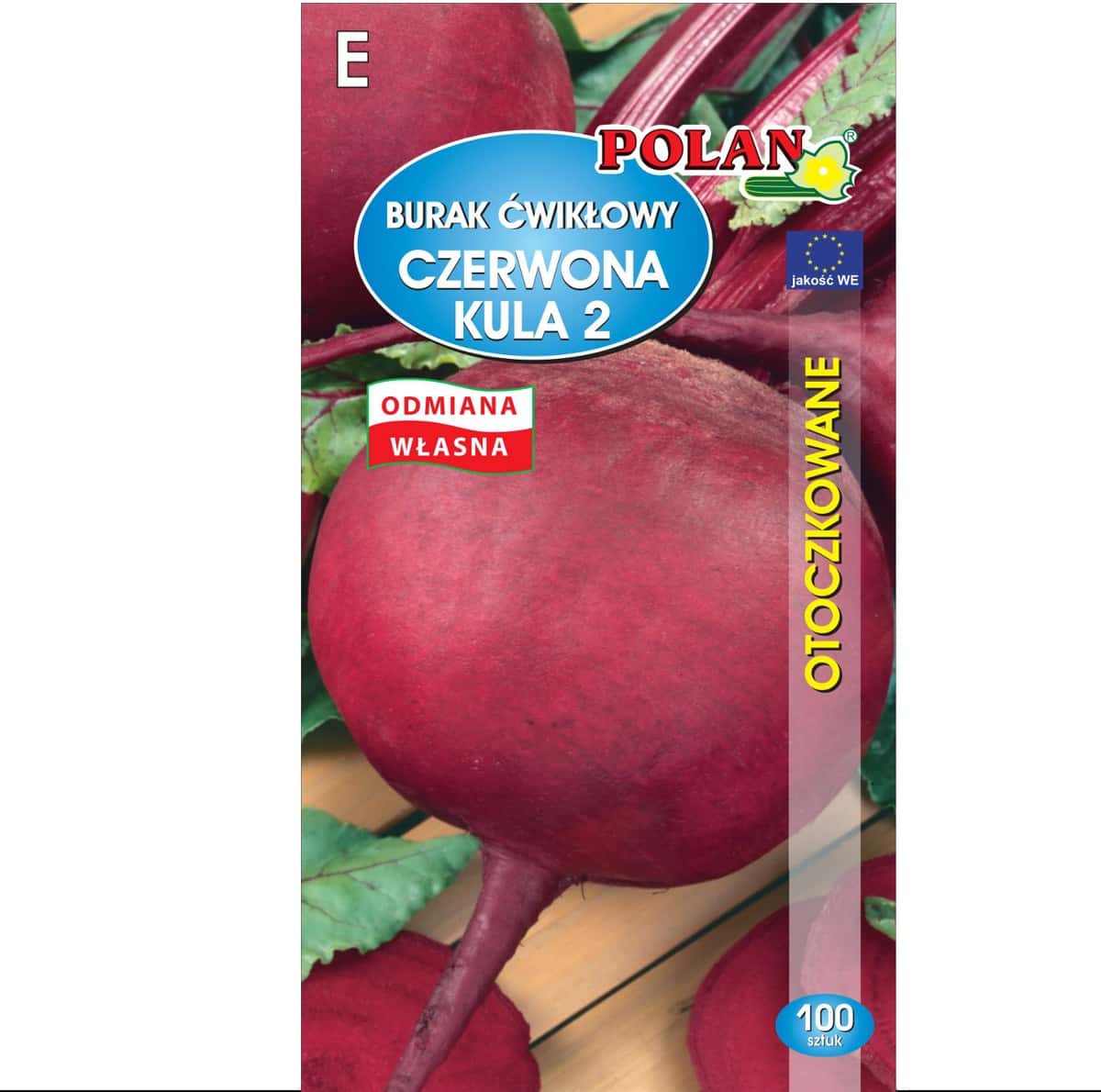 PlantiCo Beetroot Czerwona Kula 2 - early coated variety