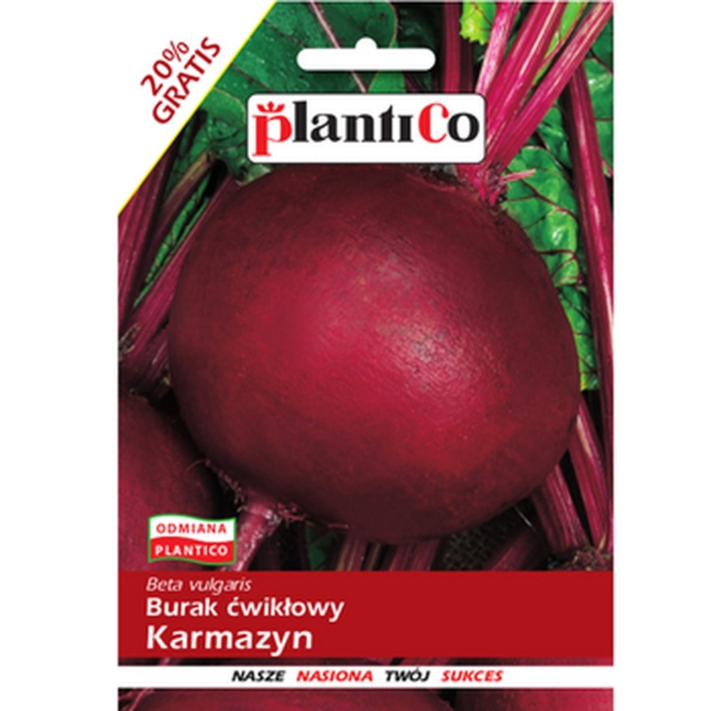 PlantiCo Beetroot Karmazyn - seeds for your garden