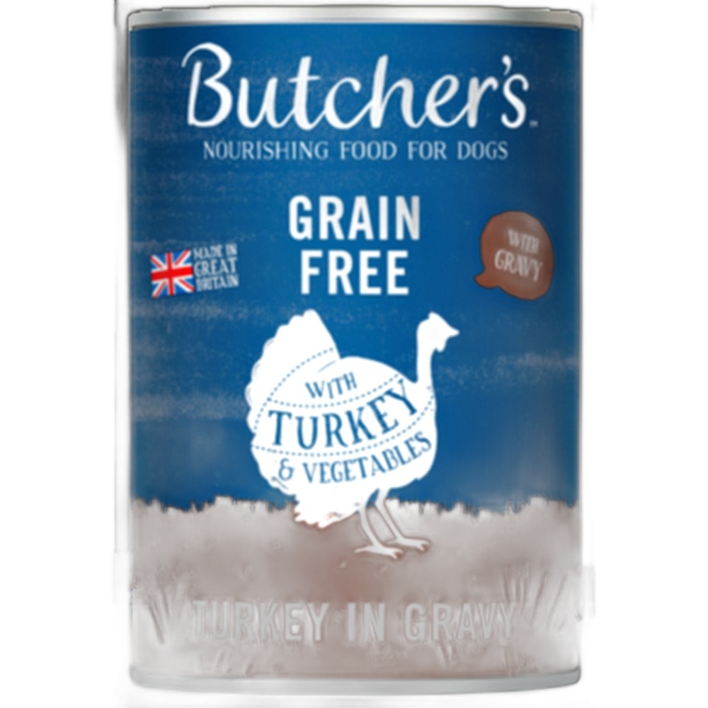 Butch Dog Food with Turkey in Sauce - 400g Complete Meal