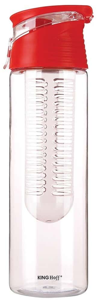 Kinghoff Water bottle with infuser Tritan 0.8l - perfect for everyday use