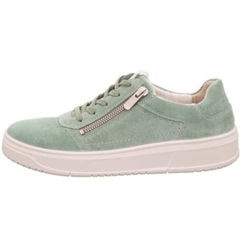 Shoes D. 2-000303 - Women's sports shoes leather green - perfect for everyday