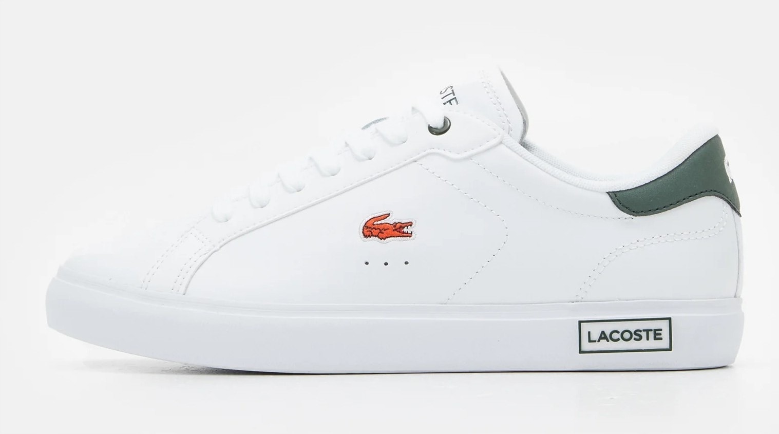 Lacoste Shoes Powercourt 39 - white leather sports shoes