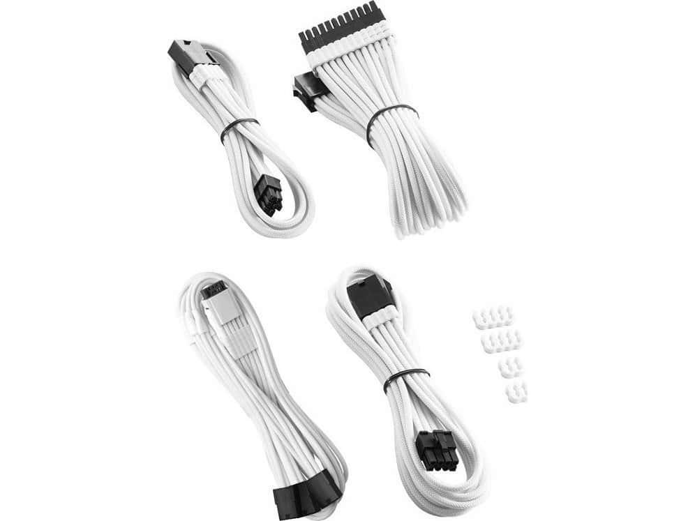 CableMod PRO ModMesh 12VHPWR Extension Cable - White, perfect for PC tuning