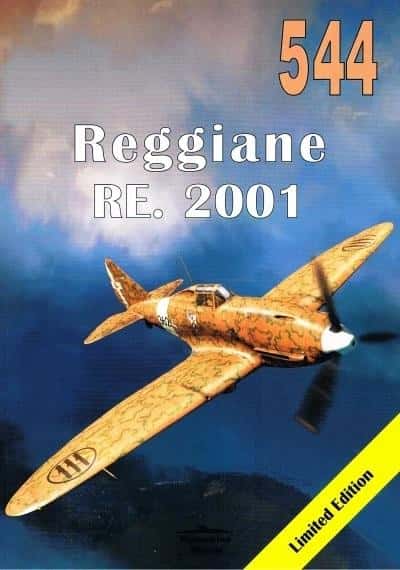 Caproni-Reggiane RE. 2001 Falco II No. 544 - Janusz Ledwoch - history of the Italian fighter