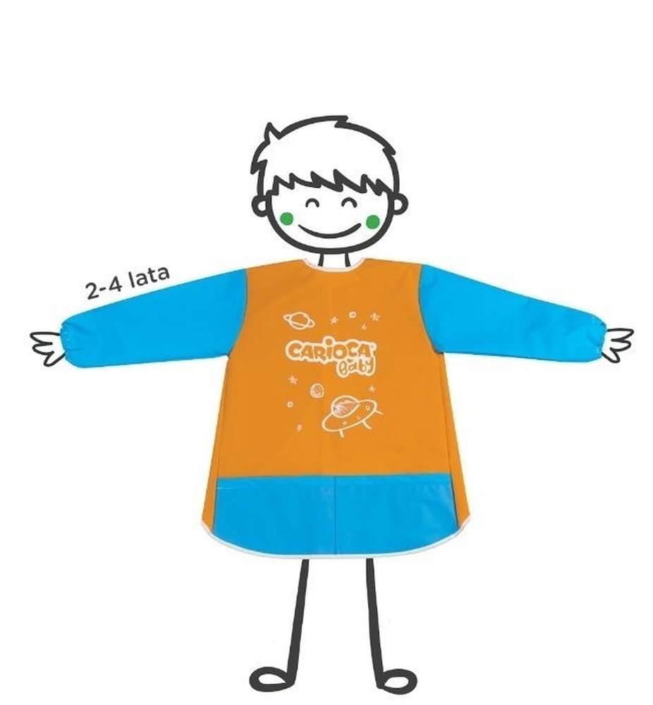 Carioca Protective apron for children 2-4 years - ideal for creative activities