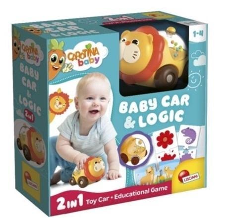 Carotina Baby - Lion Car with Logic Game for Toddlers