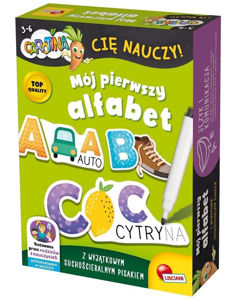 Lisciani Carotina My First Alphabet - Educational set for learning