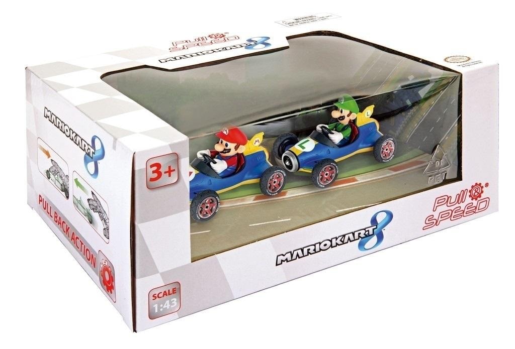 Carrera Pull&Speed Nintendo Mario Kart 8 - Set of two racing cars