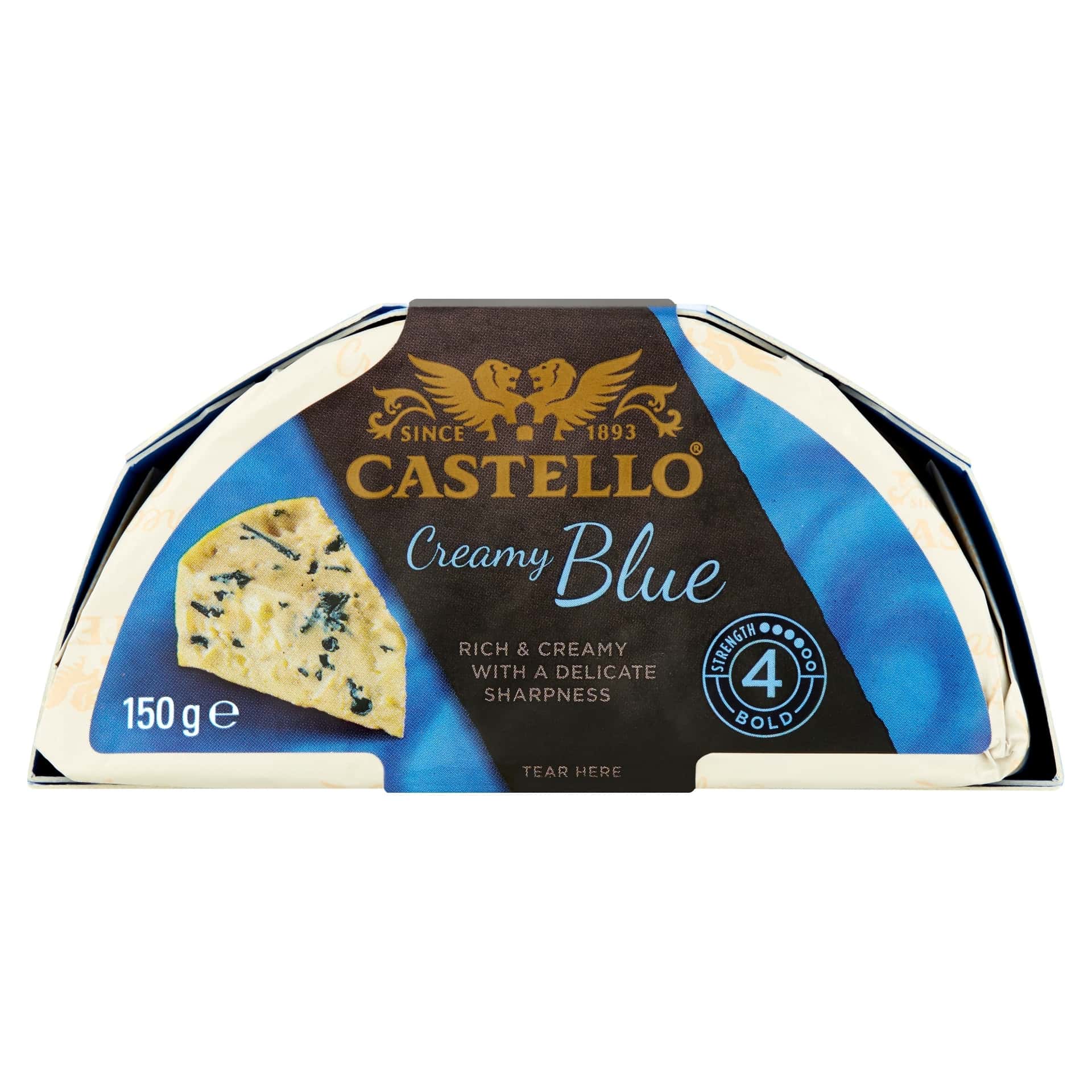 Castello Creamy White - Creamy white mould cheese 150g - delicate flavor