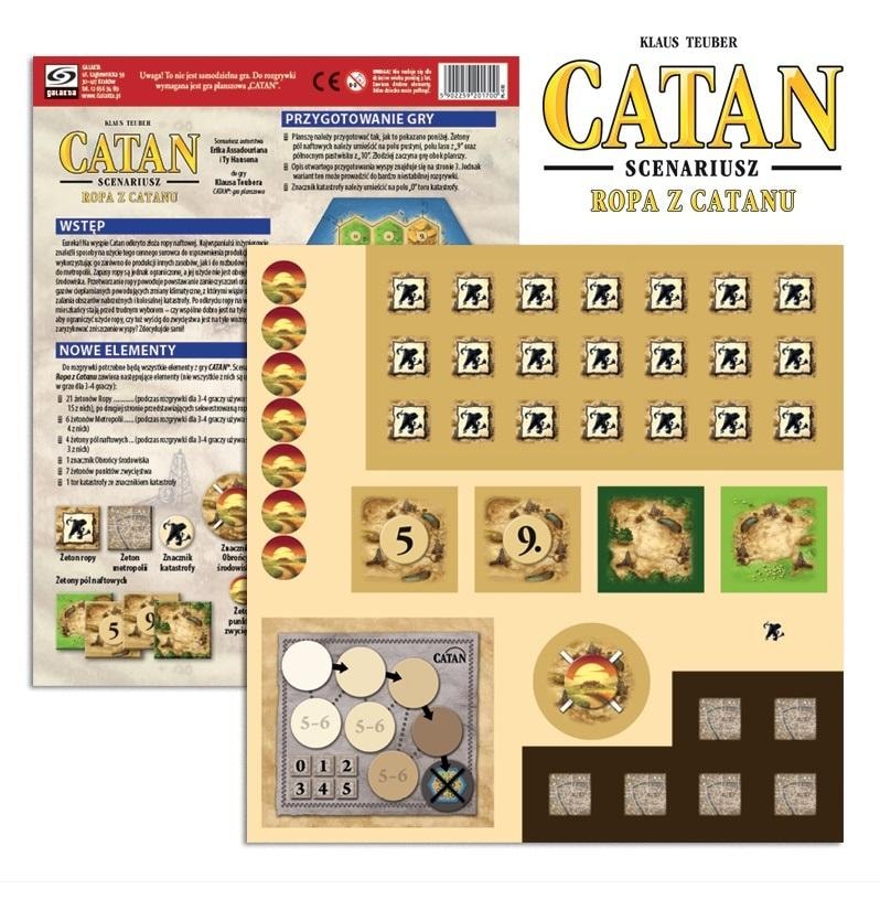 Galakta Catan Oil for Catan - Strategic Expansion for Board Game