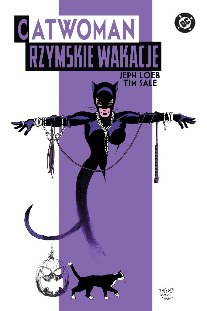 Catwoman. Roman Holiday. DC Deluxe - comic full of action and adventure