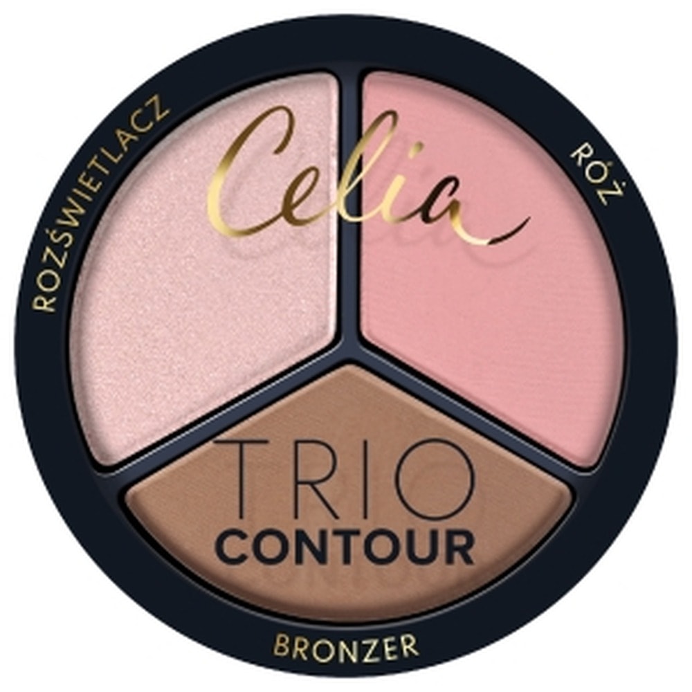 Celia contouring powder - perfect look with shade 03