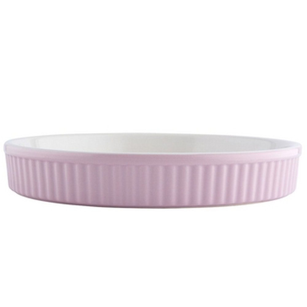 Fusion Pink - Ceramic tart dish 24 cm - perfect for your baking