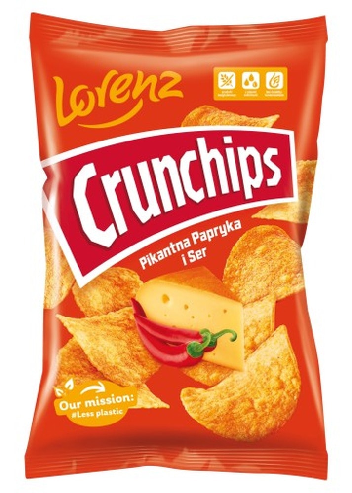 Crunchips Spicy Paprika and Cheese - Crispy chips for every occasion