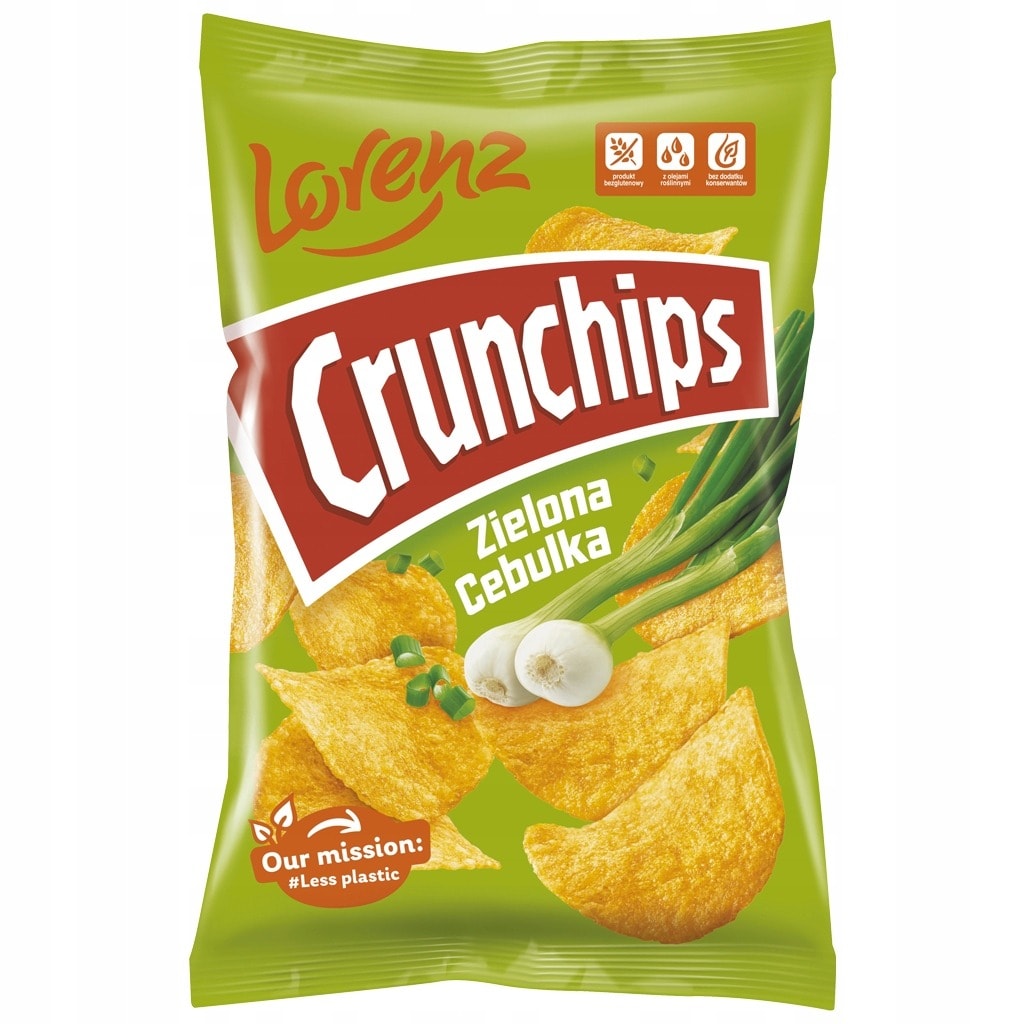 Crunchips Green Onion 130g - crispy snack for any occasion