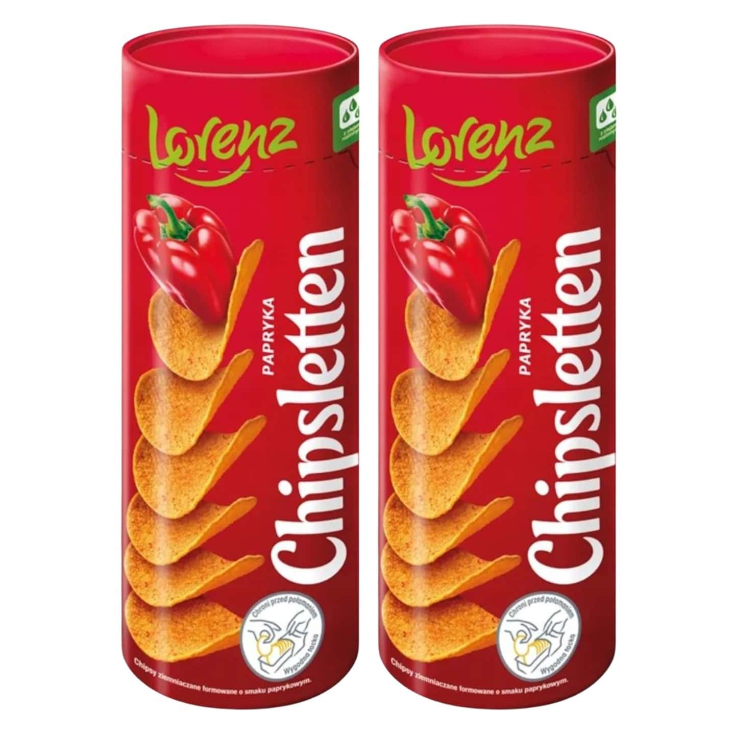 Chipsletten Paprika - Potato chips with paprika flavor 100g