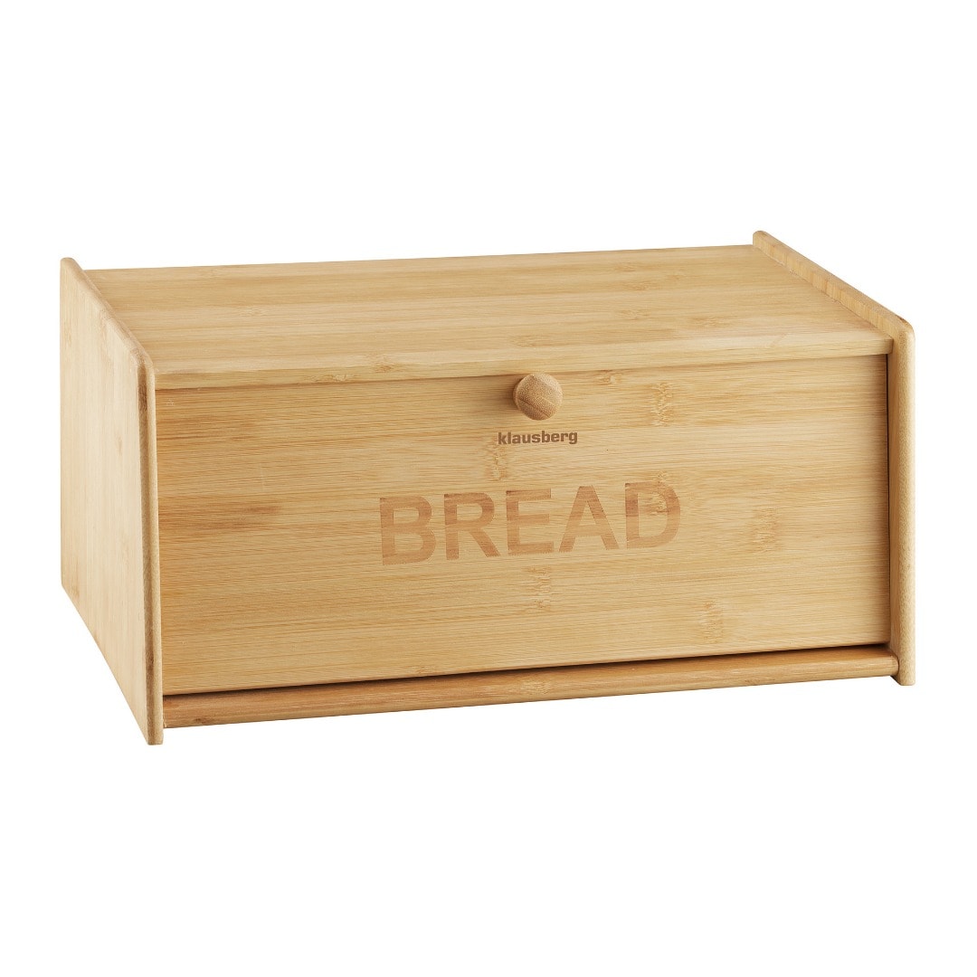 Klausberg Bamboo Bread Box KB-7933 - natural and stylish