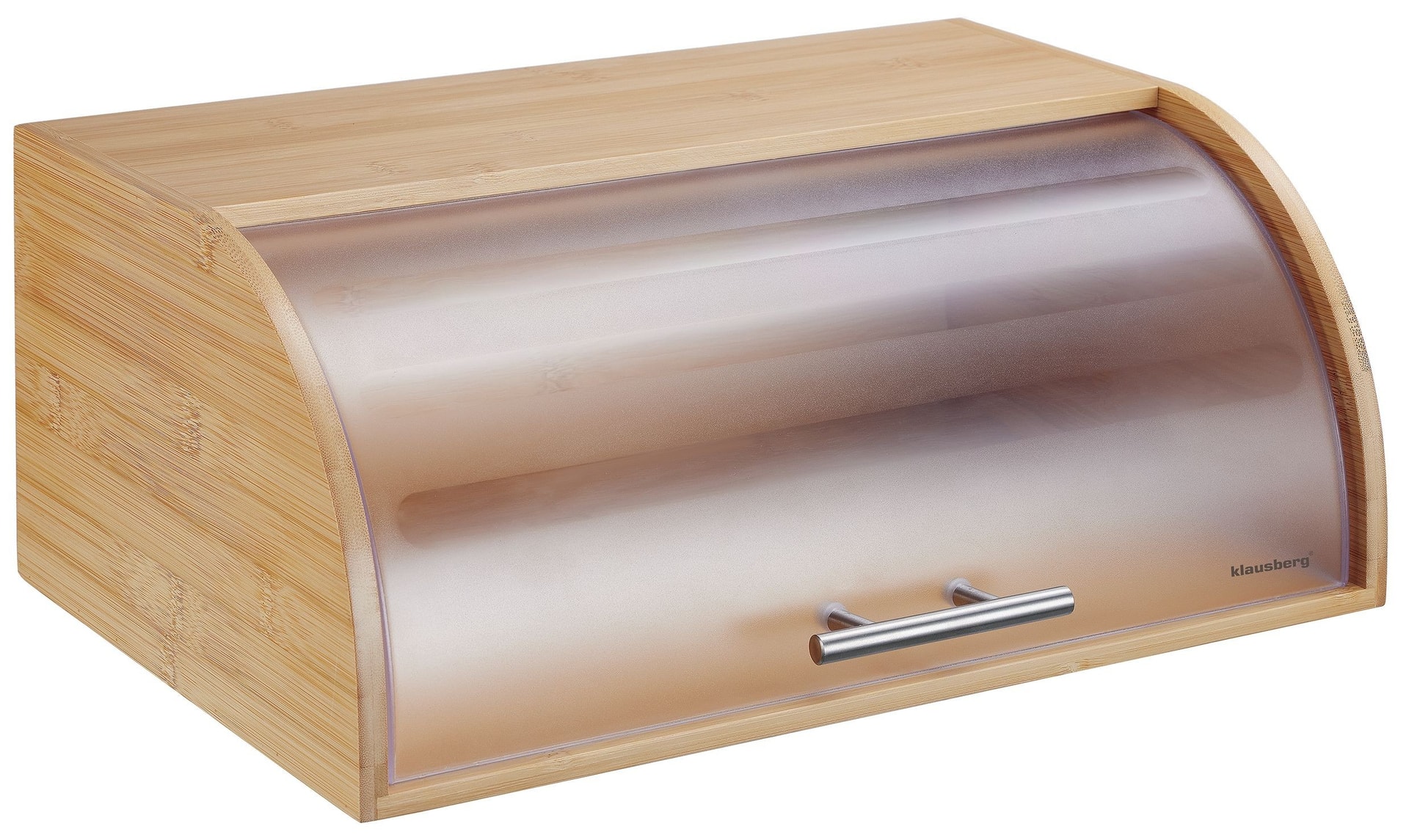 Klausberg Bamboo bread box with acrylic lid - freshness and style in your kitchen