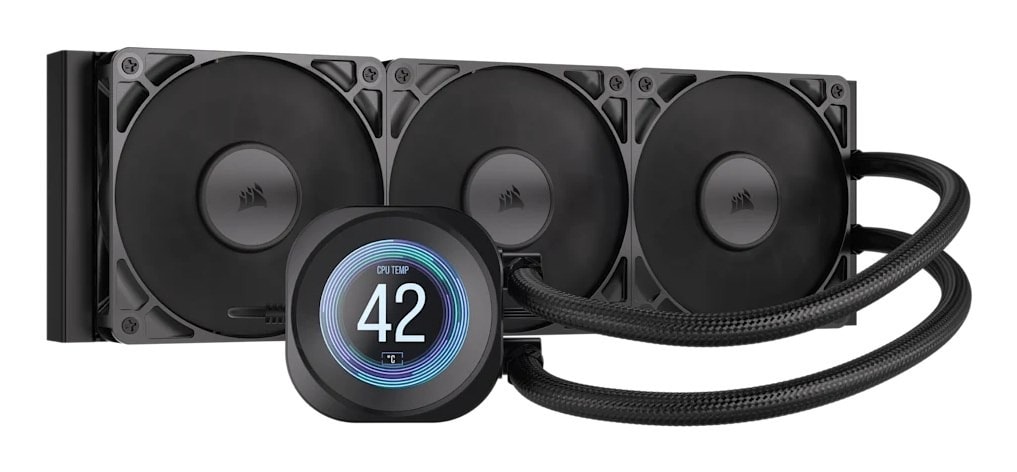 Corsair iCUE Wak Nautilus 360 LCD - Liquid cooler for demanding users