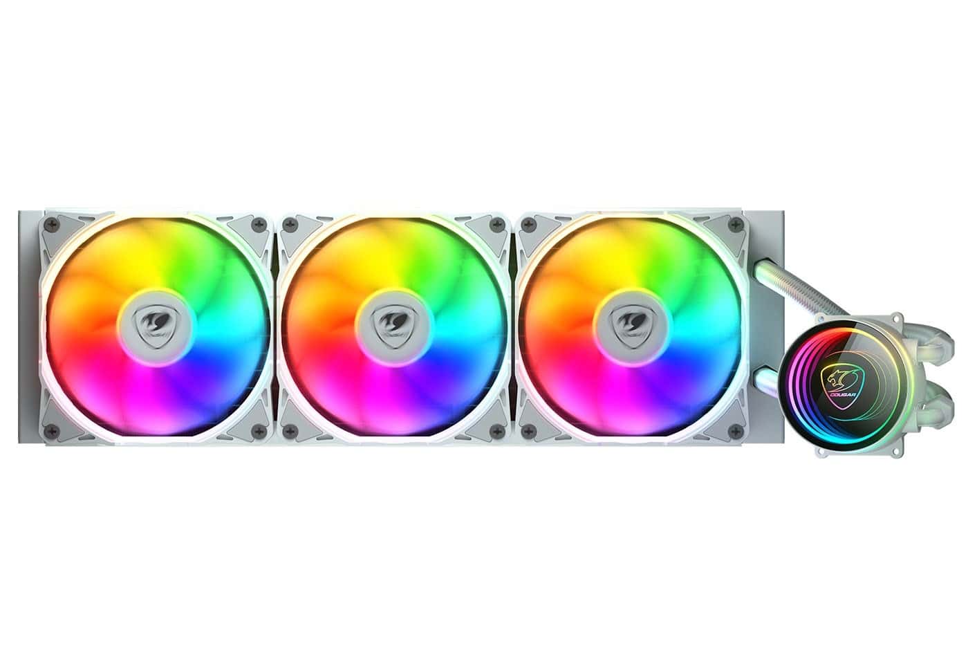 COUGAR POSEIDON ELITE ARGB 360 WHITE - Liquid cooling for demanding users