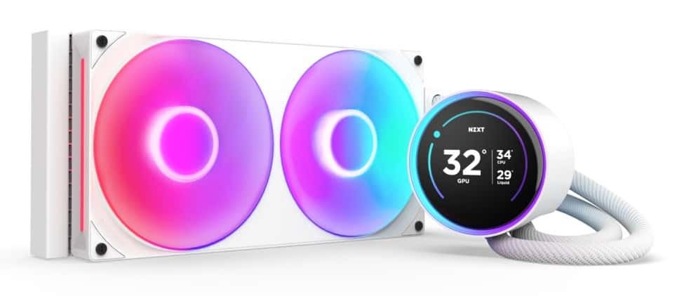 NZXT Kraken Elite 280 RGB White - CPU Liquid Cooling for Demanding Users