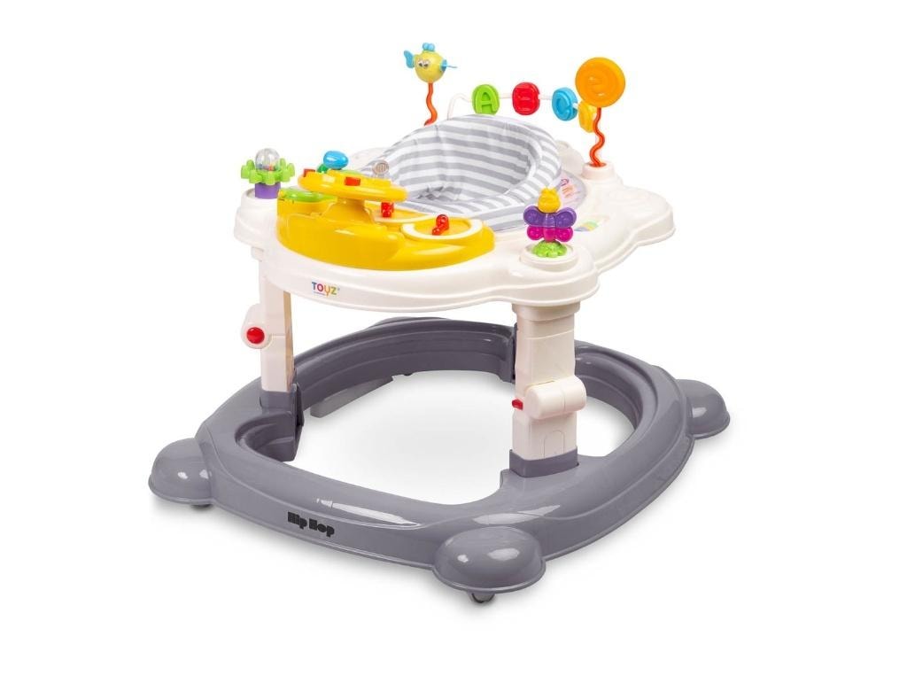 Toyz HipHop grey - Interactive 3-in-1 walker with rocker and jumper function