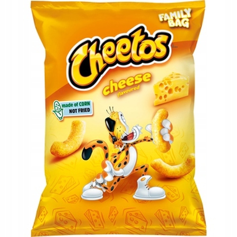 Cheetos Cheese - Cheese Flavored Corn Snacks 130g - perfect for parties!