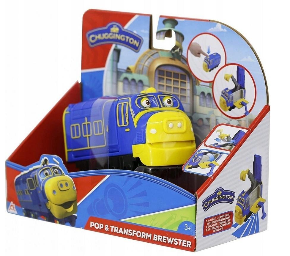 Chuggington Pop&Transform Bruno - transforming toy for kids