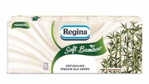 Regina Soft Bamboo Tissues - 9 x 10 count gentle on skin