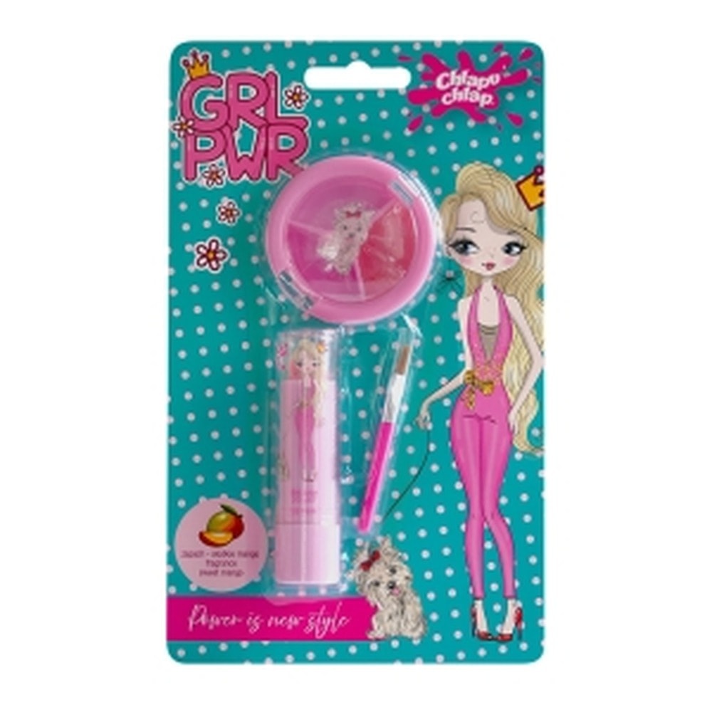 Chlapu Girl Power - Moist wipes for girls with applicator