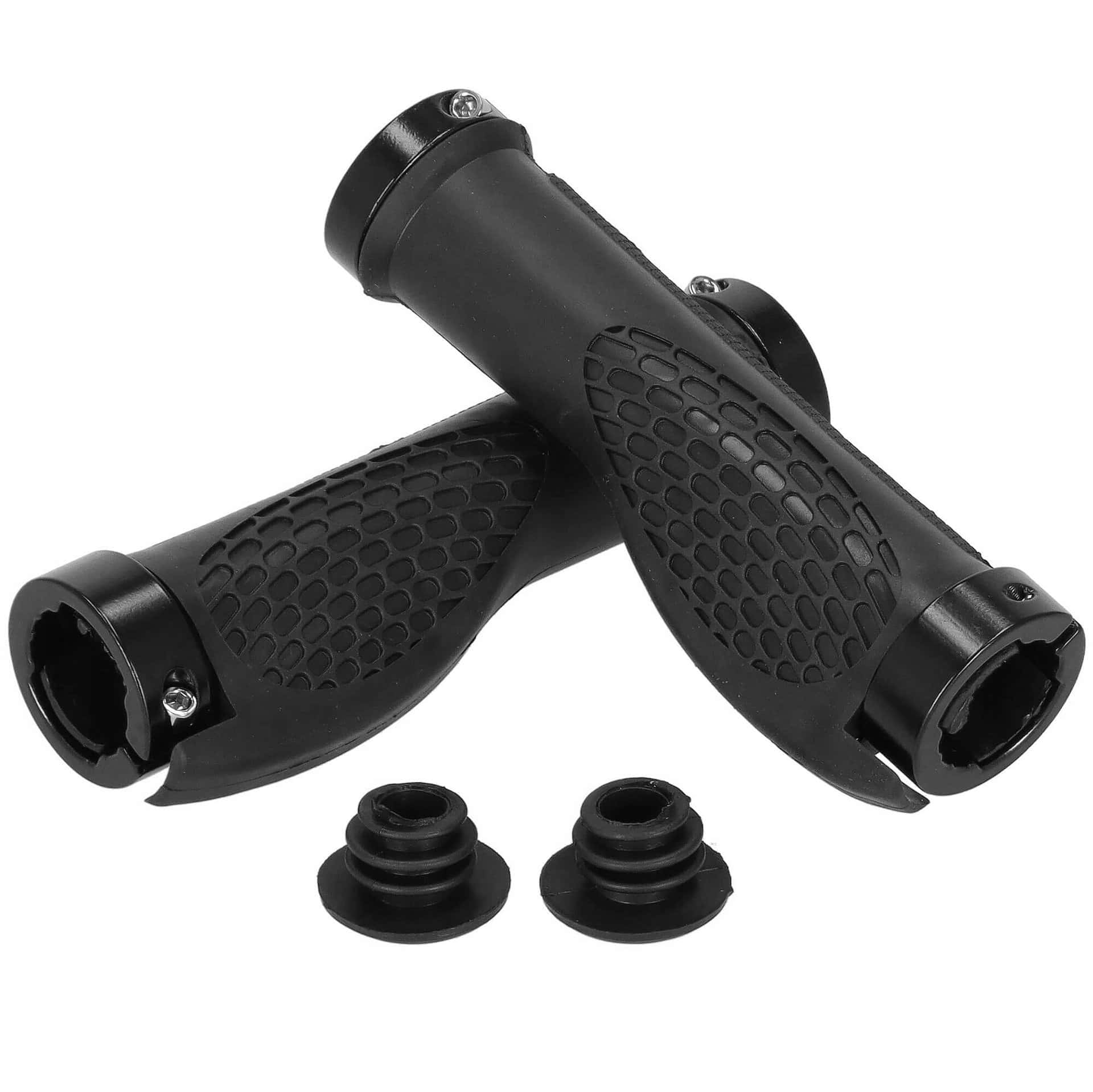 Smooth Bicycle Grips 13cm - Black, comfortable for children - Comfort and Safety