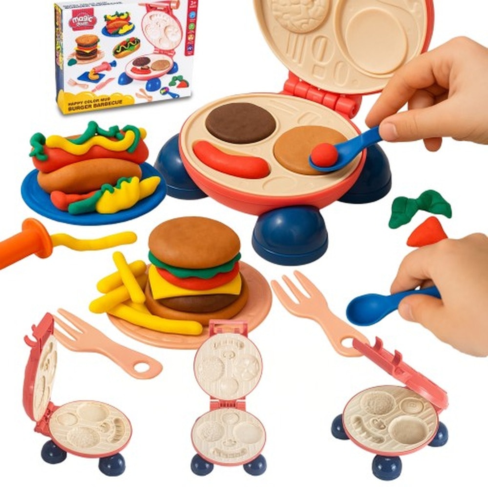 Play Dough Burger Restaurant - Creative play set for kids