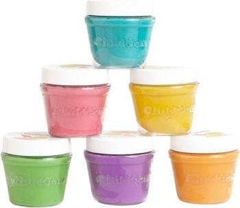 ChildGen Natural modeling clay in jars - Pastel colors for creative kids