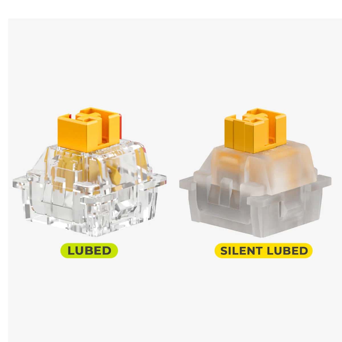 Glorious Panda HE Silent Switches - Silent switches with Hall Effect, Tatile, MX-Stem, 36 pcs