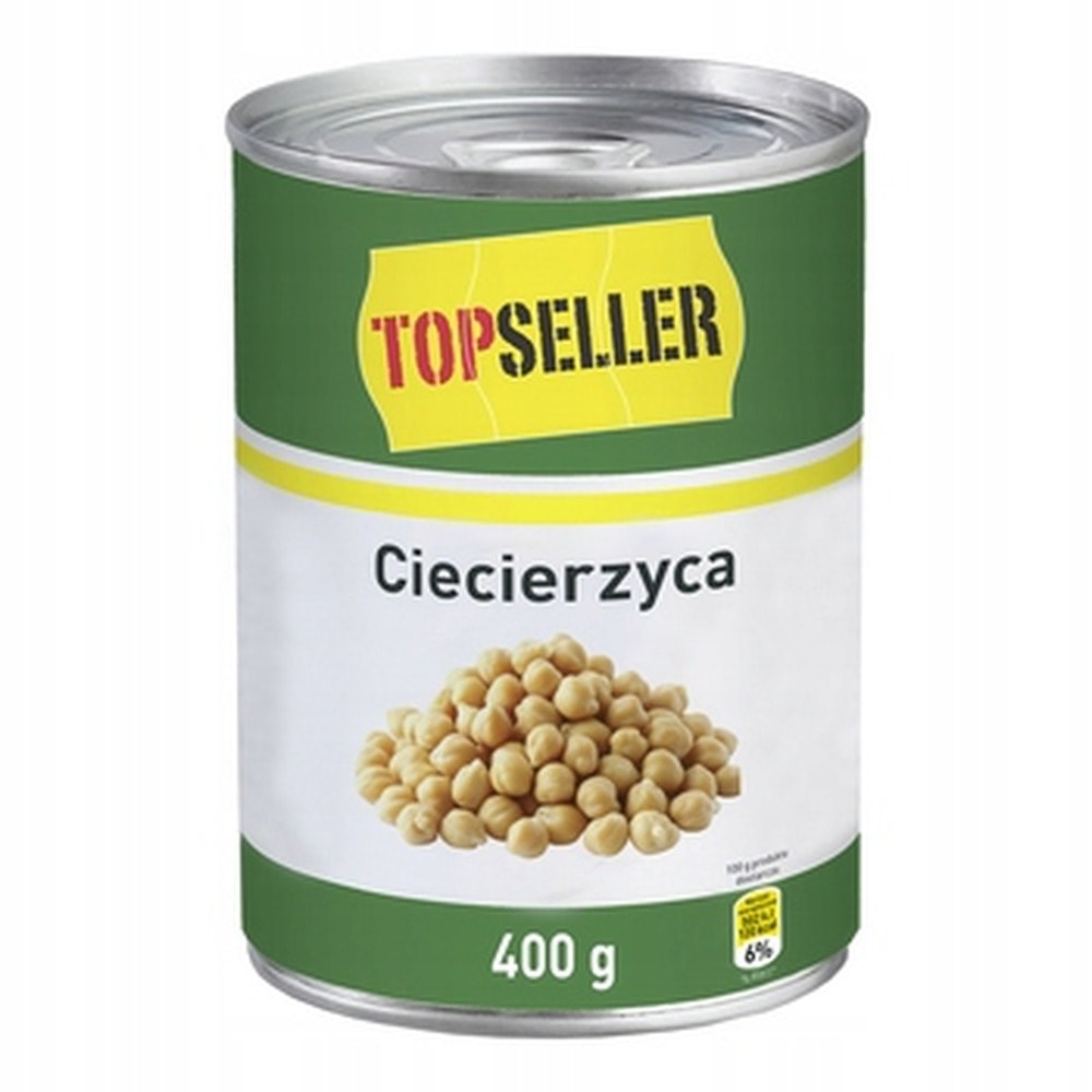 Tops Chickpeas canned 400g - perfect for hummus