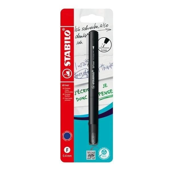 STABILO dr!ver F Fineliner blue - precise writing
