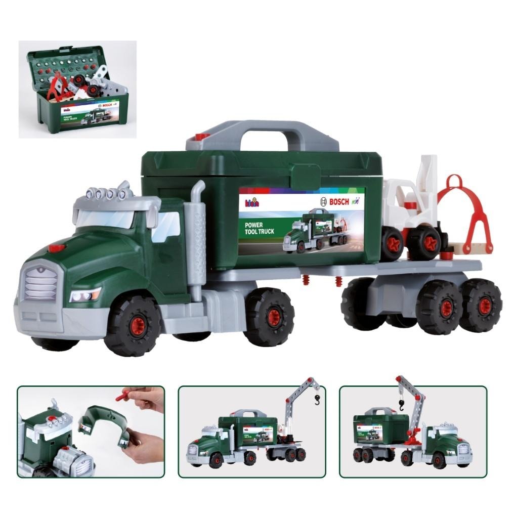 Bosch Mini Screw Truck - 86 pieces for little DIY enthusiasts