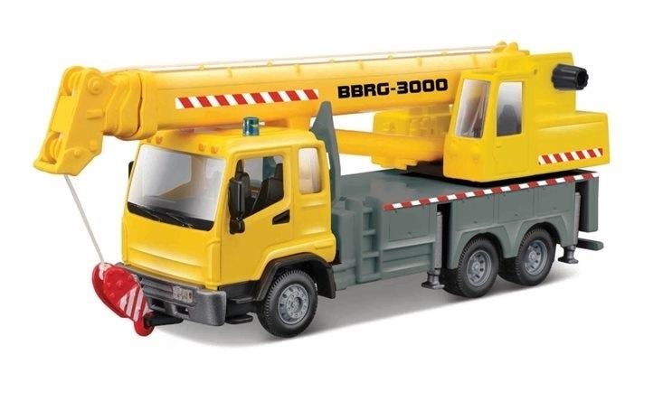 BBURAGO Truck Crane - metal model for collectors