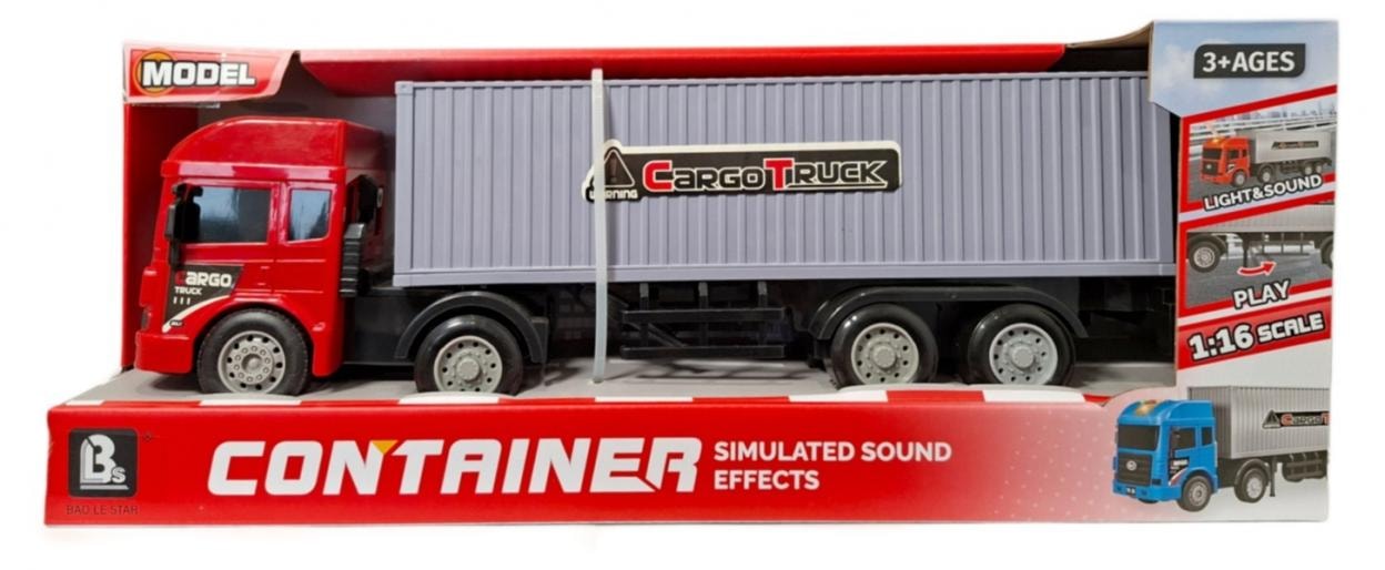 SWEDE Truck with light and sound - perfect toy for every child