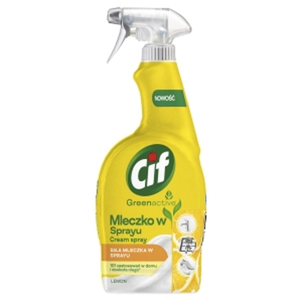 Cif Cleaning Milk Lemon - Effective cleaning spray 750 ml