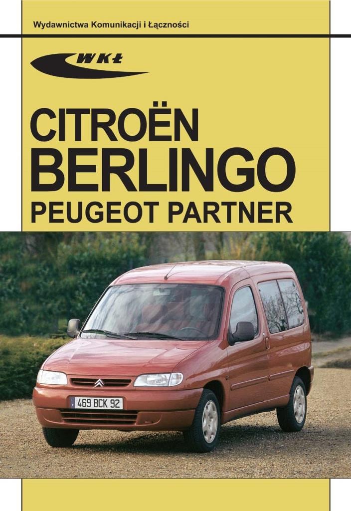 Repair manual Citroen Berlingo Peugeot Partner 1996-2001
