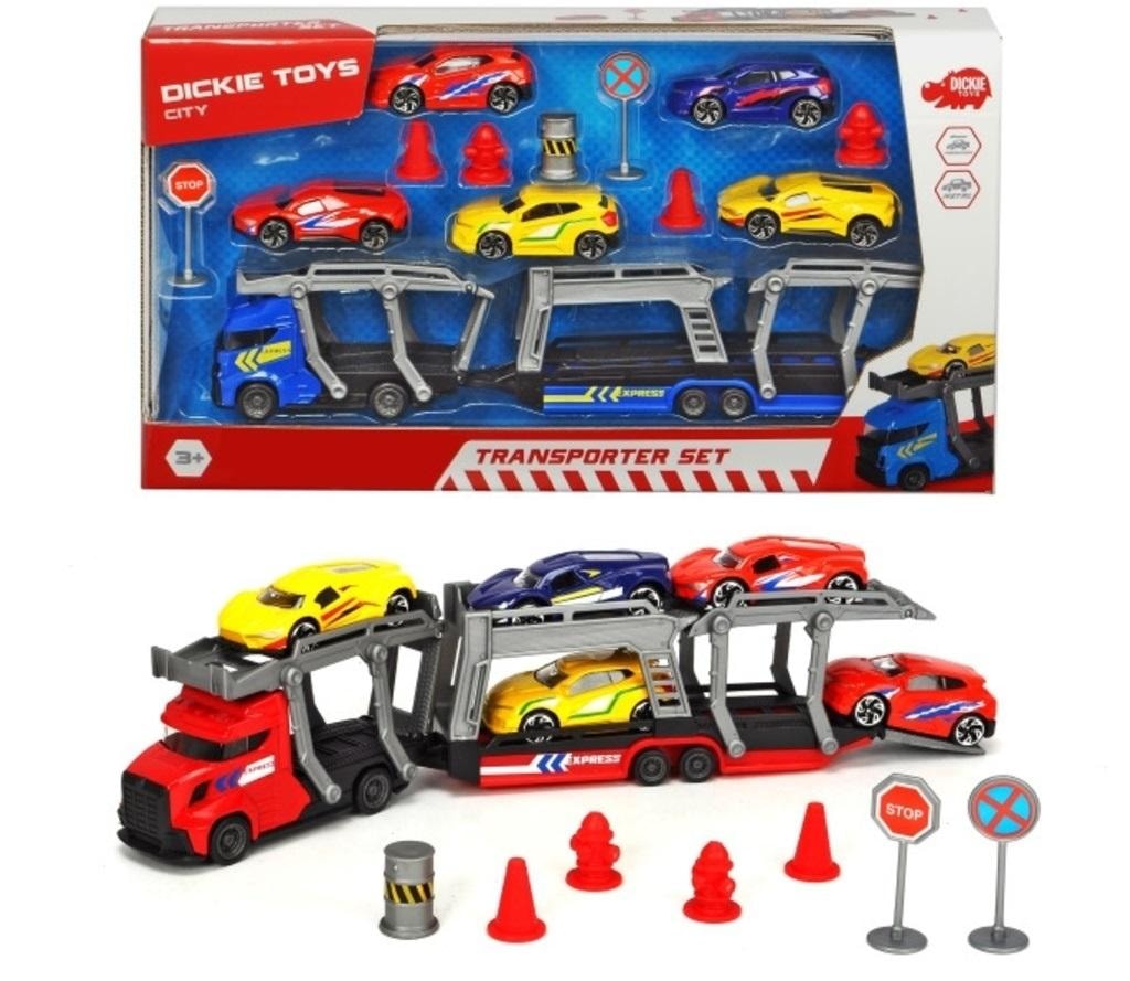 City Set with tow truck and cars - urban adventures for your child