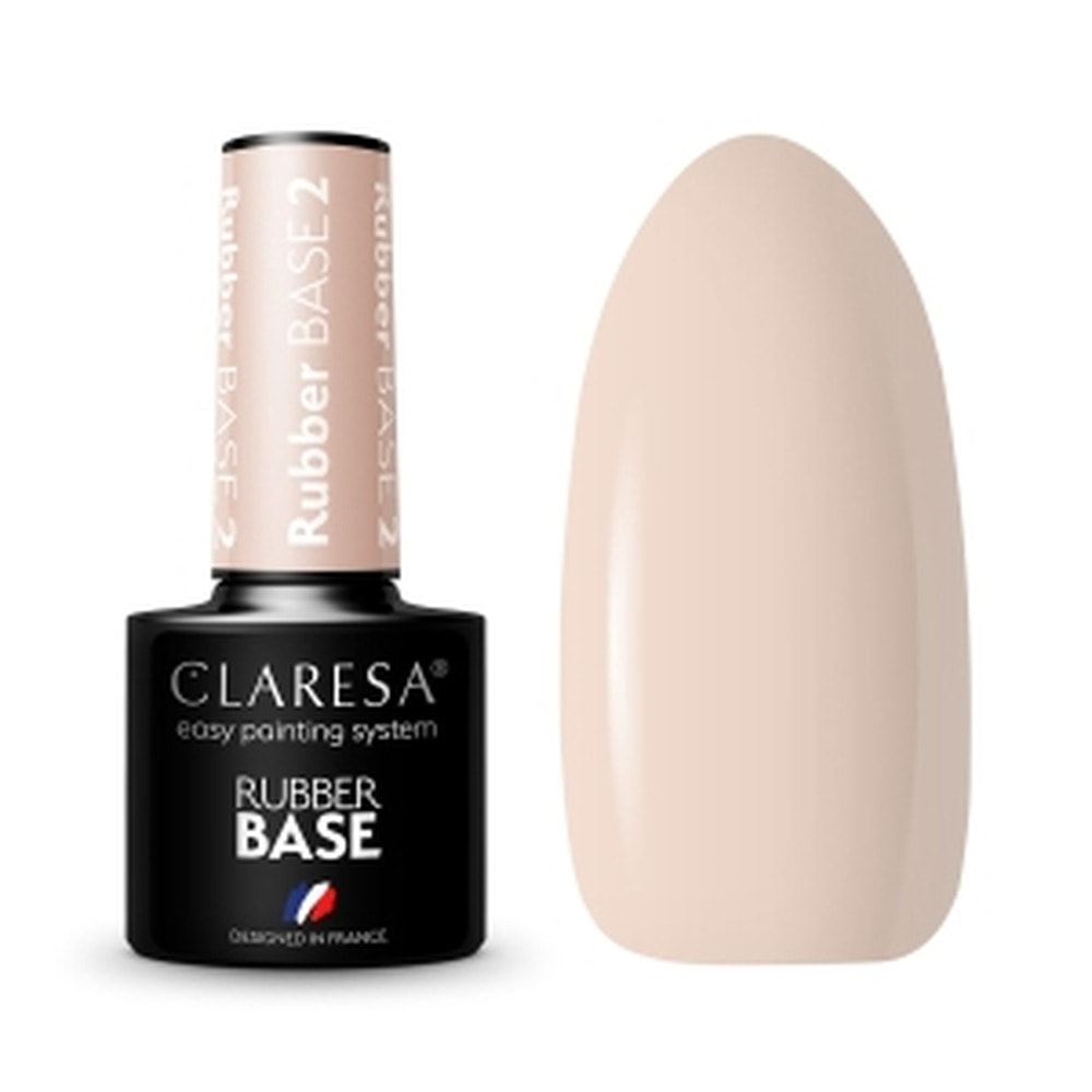 Claresa Rubber Base 2 - flexible base for durable manicure