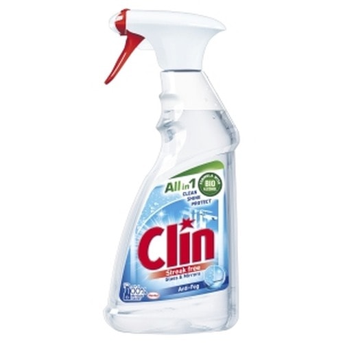 Clin Glass cleaner - 500ml with sprayer for spotless windows