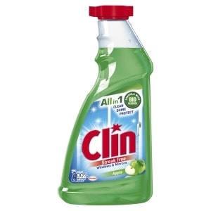 Clin Glass Cleaner Apple Scent - perfect for window cleaning 500 ml