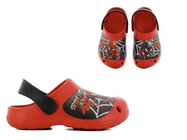 Spiderman Red children's clogs size 32 - perfect for summer