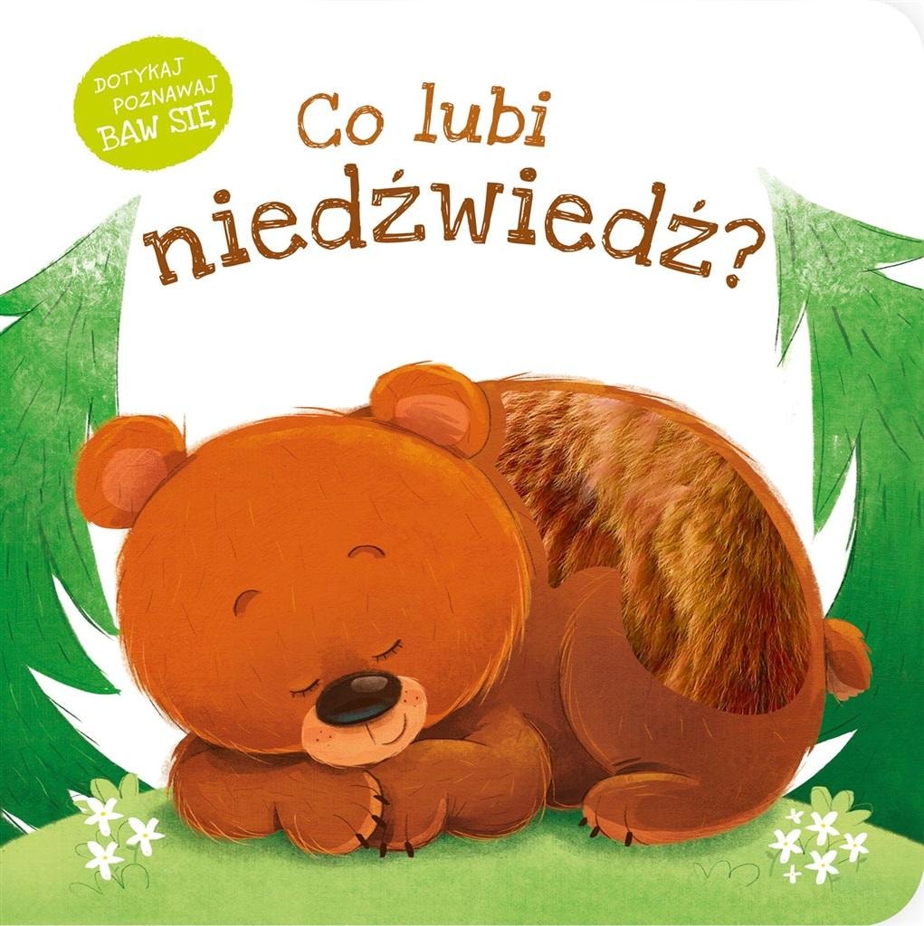 Zielona Sowa What does the bear like? Interactive board book for children