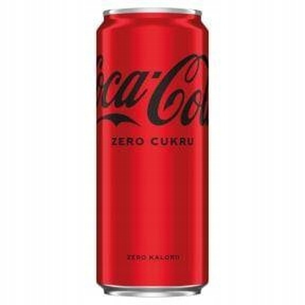 Coca Cola Zero - Refreshing sugar-free drink in a small glass bottle