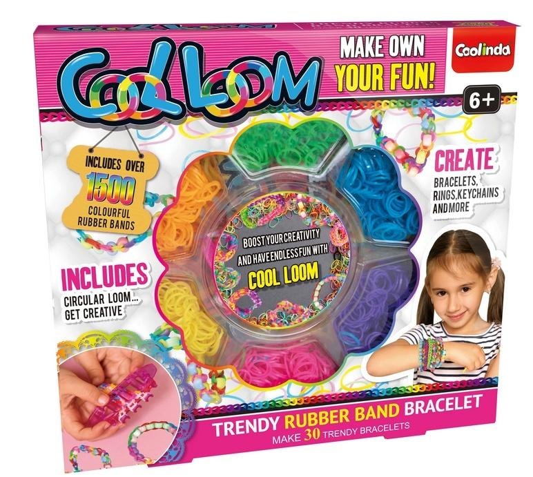 Paulinda Cool Loom Trendy Bracelet - Colorful Rubber Bands for Jewelry Making
