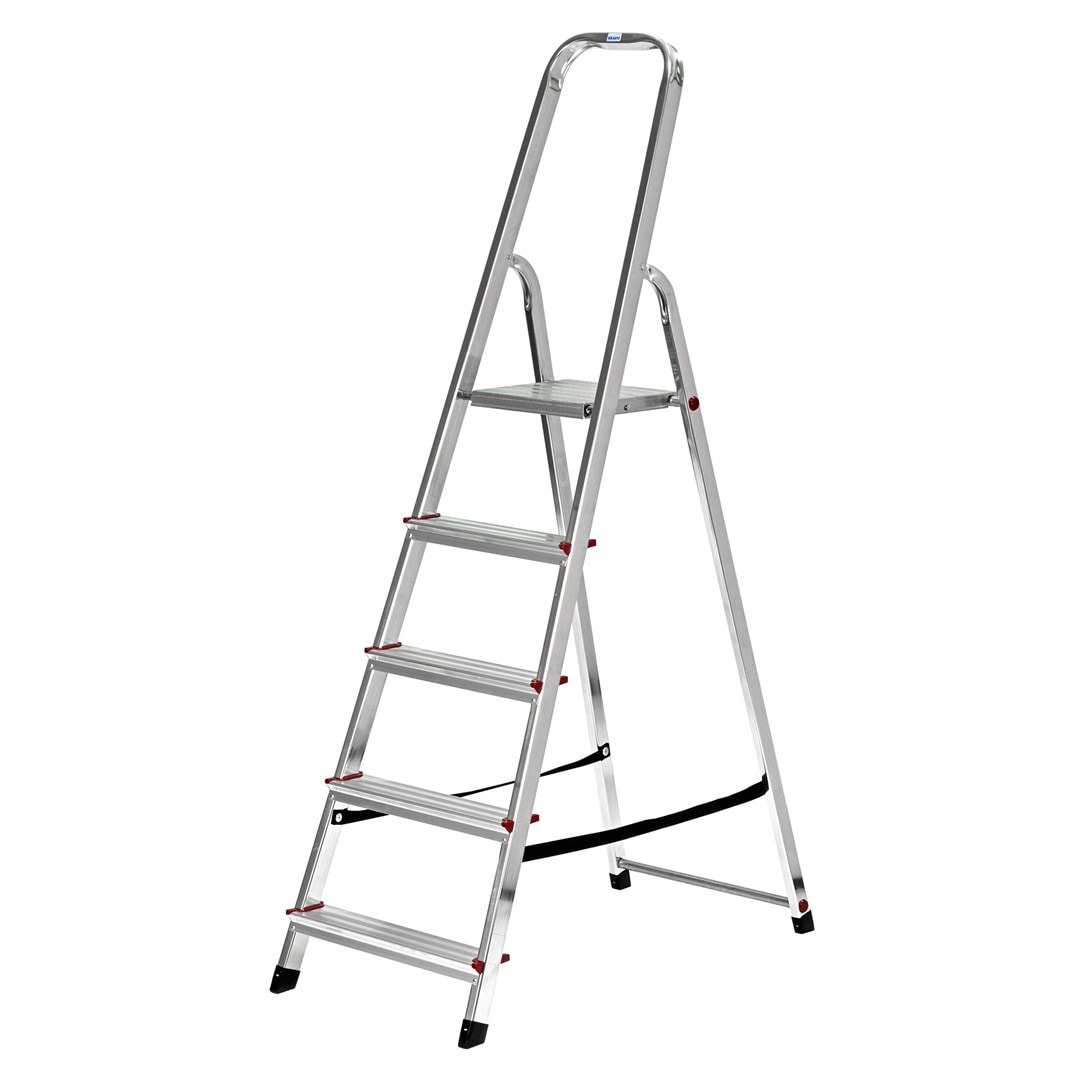 CORDA Aluminum Ladder 5 Steps - perfect for home and garden